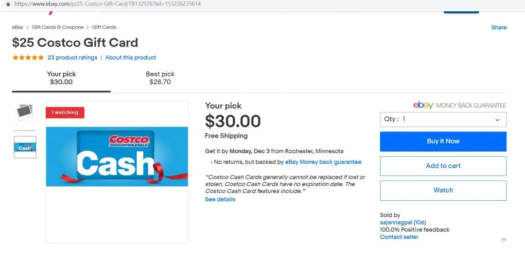 How to earn 10 or more from Costco Helpingdesi