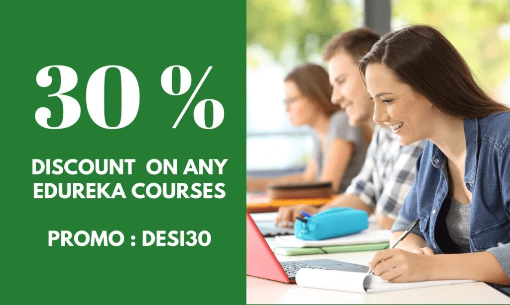 30% Discount Promo: DESI30 on any EdureKa Courses