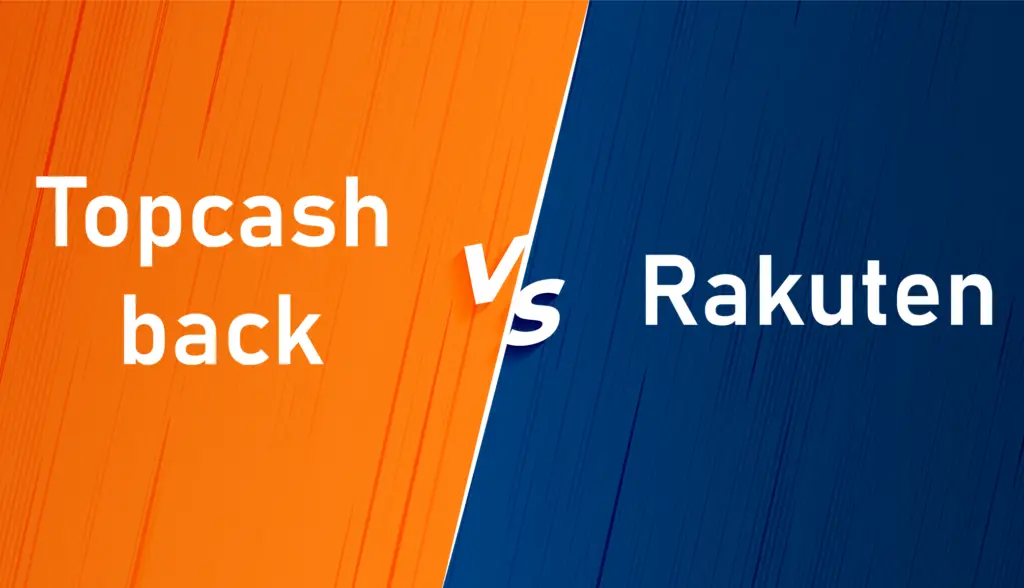 Topcashback vs Rakuten