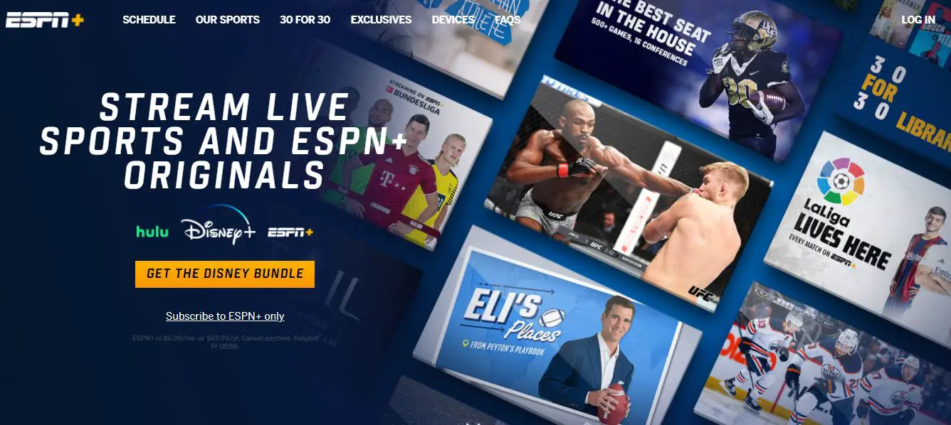 ESPN Plus subscription offer