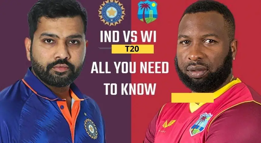 India vs West Indies t20 series