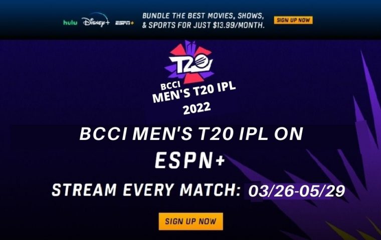 How To Watch IPL/T20 WC Live in USA (25% Discount on Subscription)