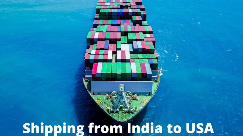 Shipping from India to USA