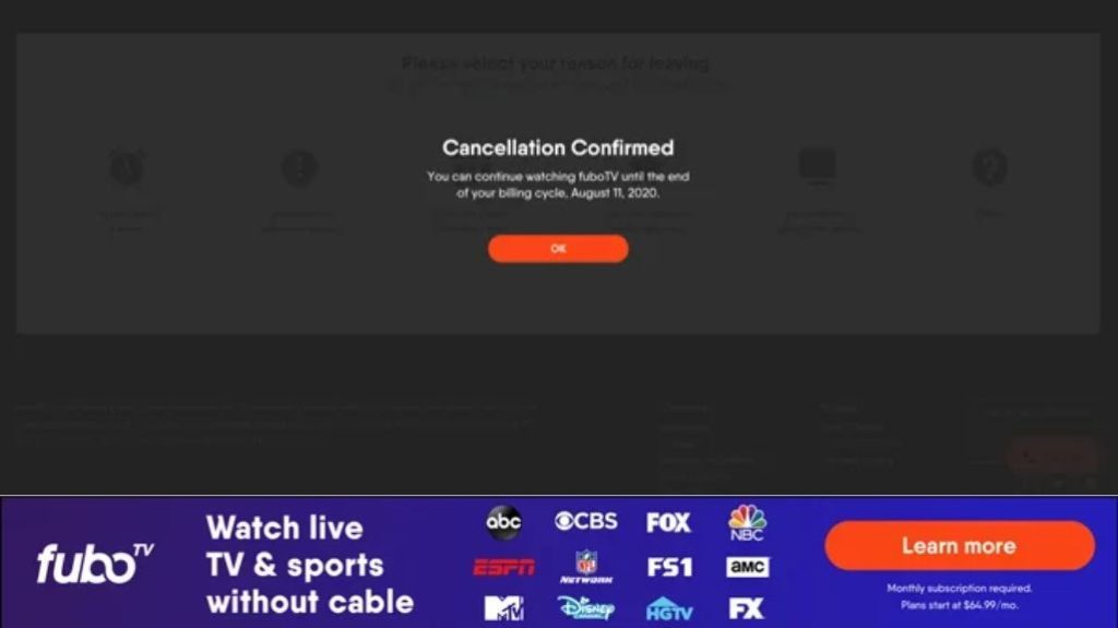 How to Cancel FuboTV Subscription