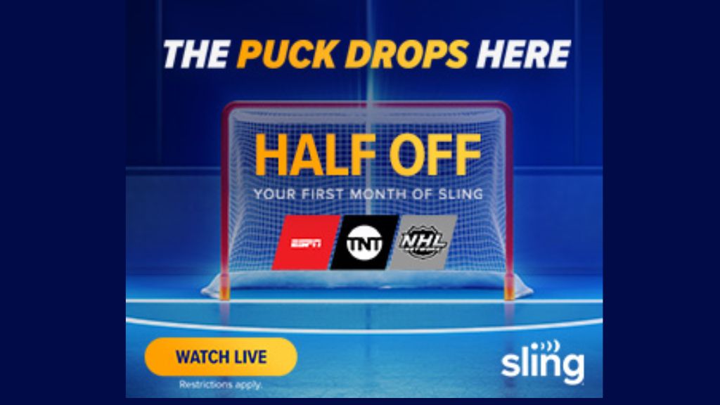 SlingTV Streaming For NHL game