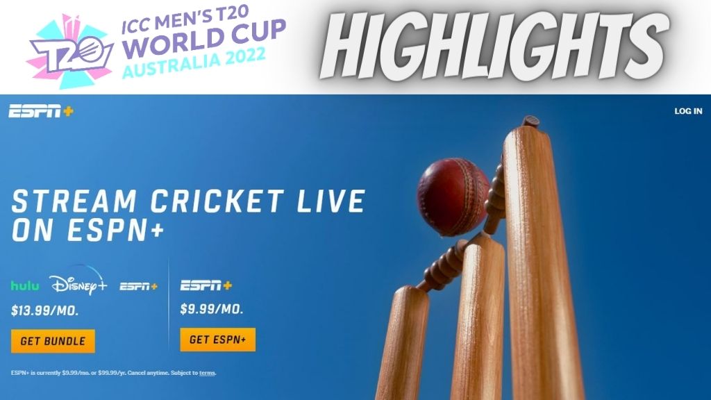 T20 World Cup Highlights On ESPN+