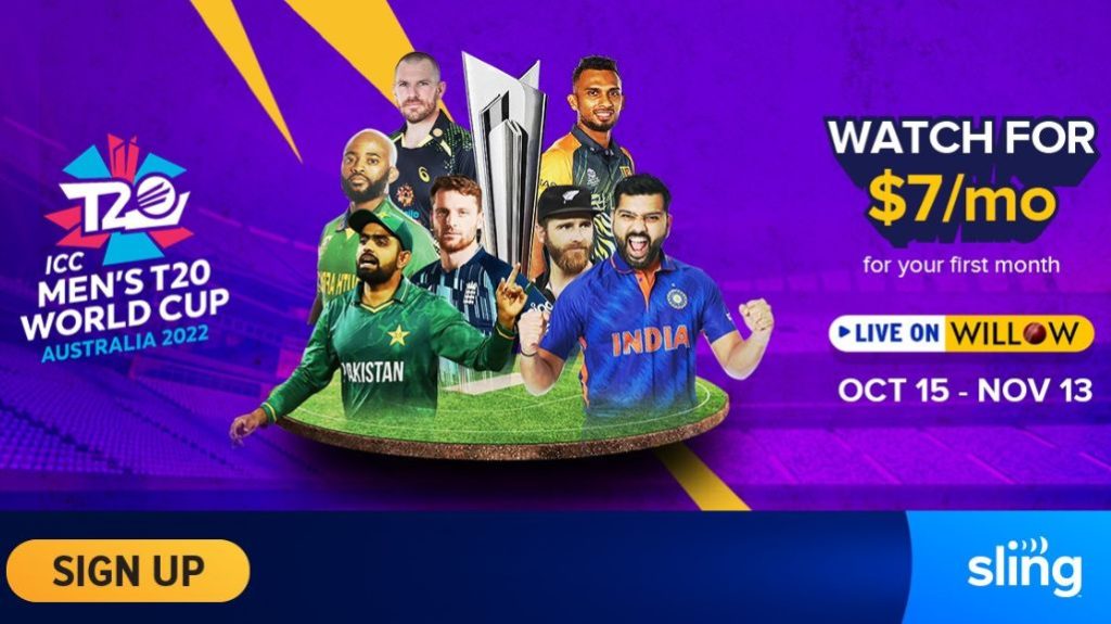 Watch ICC T20 World Cup Highlights On SlingTV