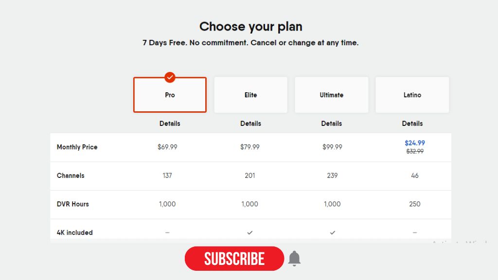 FIFA World Cup Subscription Plan