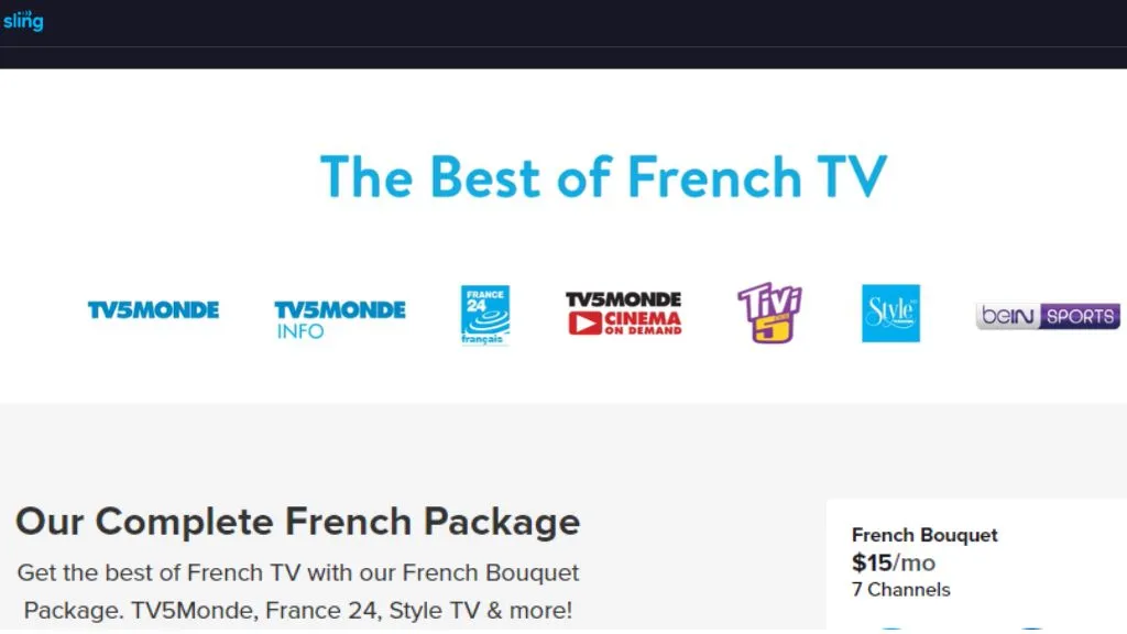 Watch French TV in USA