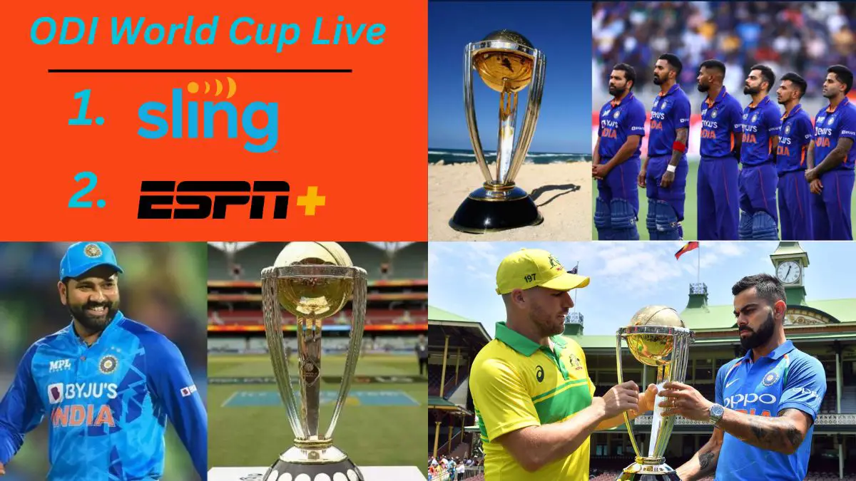 Free apps to Watch Cricket World Cup Live in USA (2023)