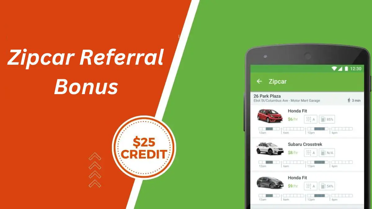 Zipcar Referral Bonus