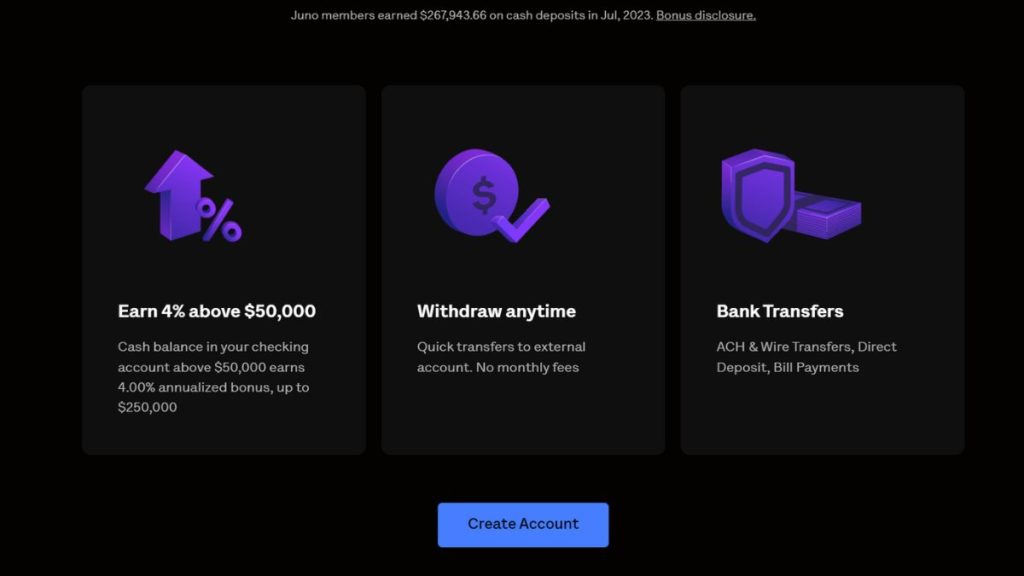 How to Create account for Juno