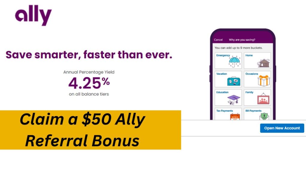 Claim $50 Ally Referral Bonus Unlimited