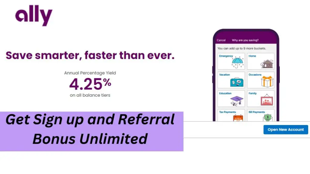 Ally Referral Bonus Get 200 Instantly when you Sign Up