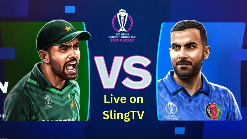 Pakistan vs Afghanistan Live on Sling